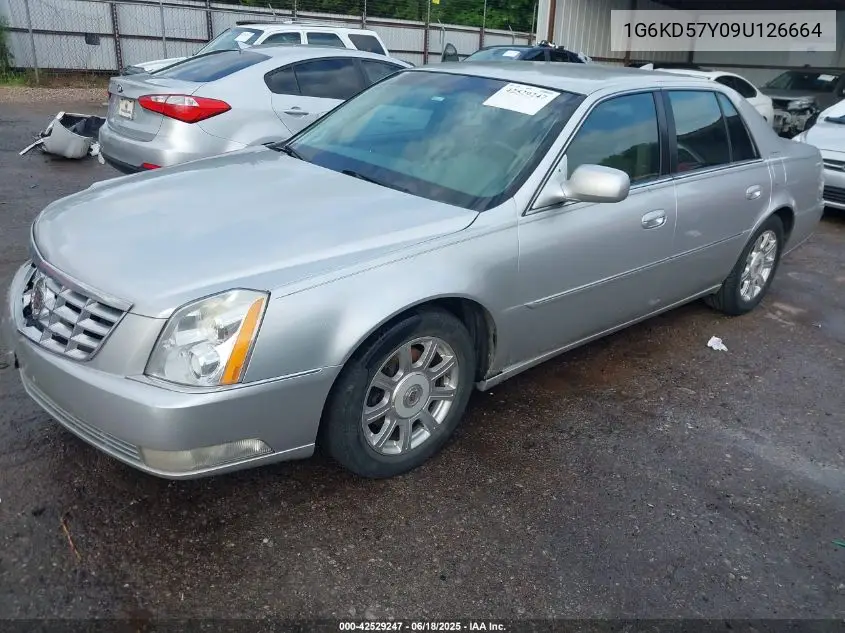 2009 Cadillac Dts 1Sa VIN: 1G6KD57Y09U126664 Lot: 42529247