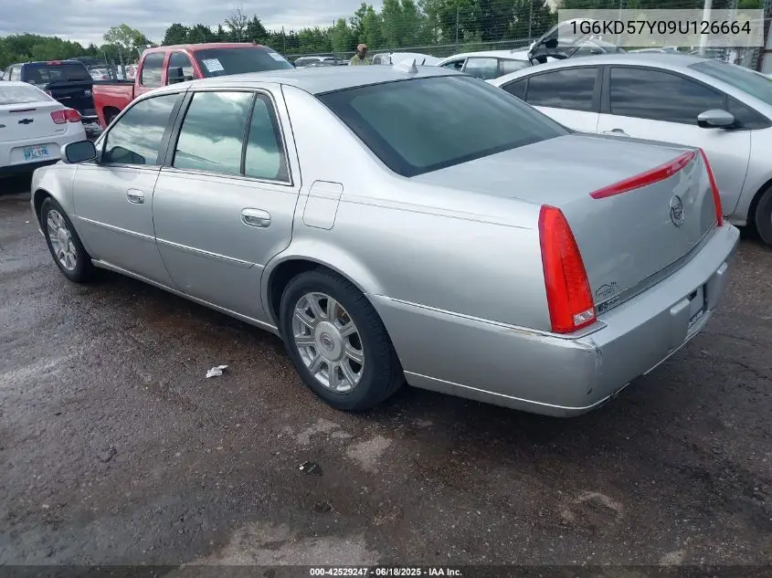 2009 Cadillac Dts 1Sa VIN: 1G6KD57Y09U126664 Lot: 42529247