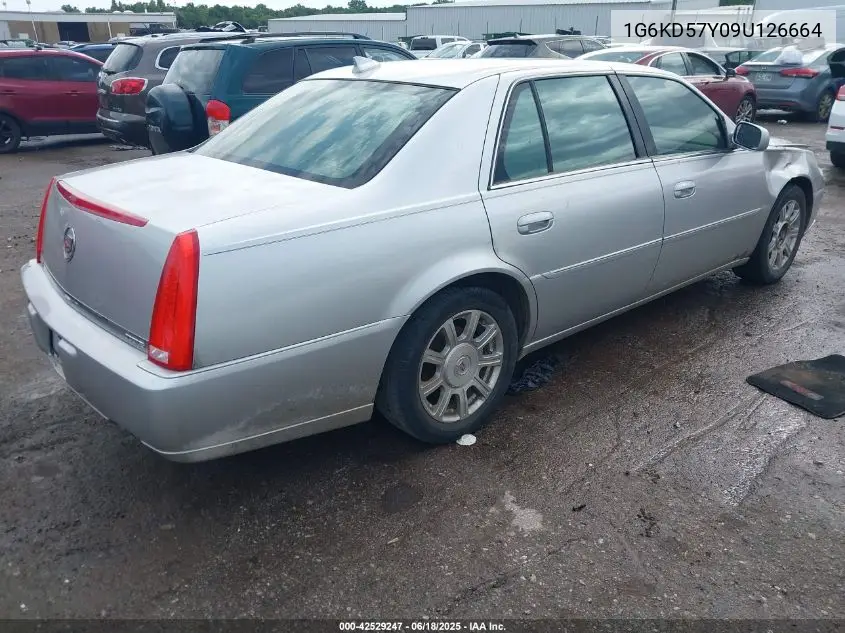 2009 Cadillac Dts 1Sa VIN: 1G6KD57Y09U126664 Lot: 42529247