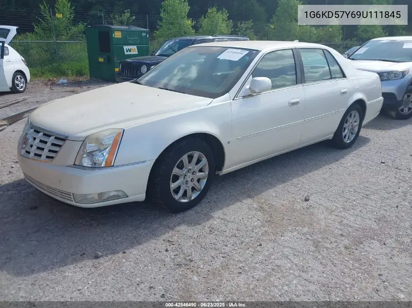 2009 Cadillac Dts VIN: 1G6KD57Y69U111845 Lot: 42546490