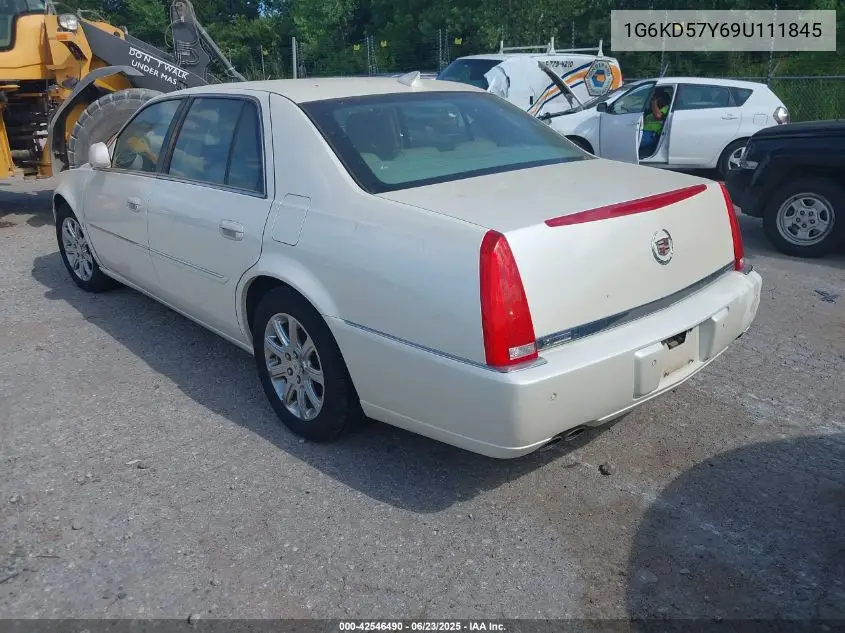 2009 Cadillac Dts VIN: 1G6KD57Y69U111845 Lot: 42546490