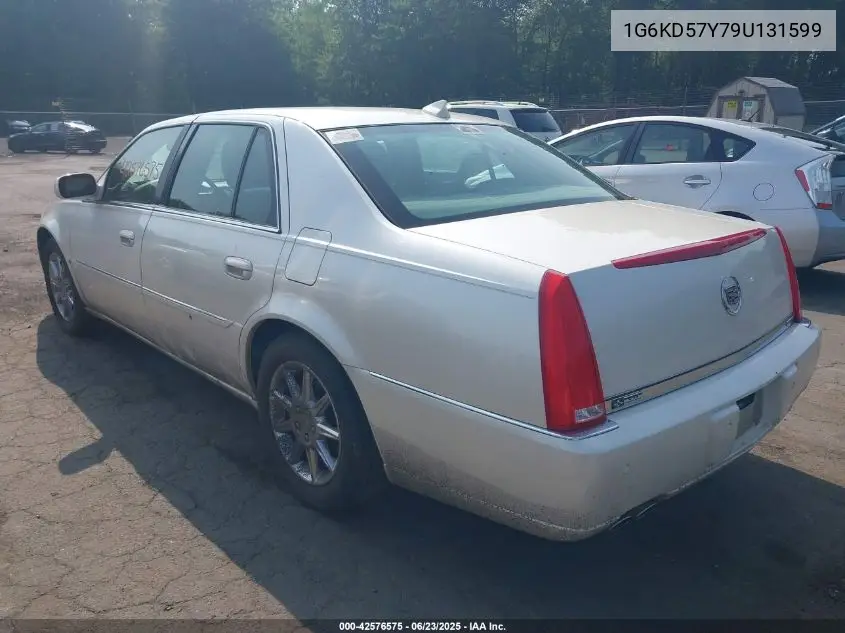 2009 Cadillac Dts 1Sc VIN: 1G6KD57Y79U131599 Lot: 42576575