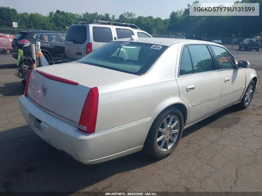 2009 Cadillac Dts 1Sc VIN: 1G6KD57Y79U131599 Lot: 42576575
