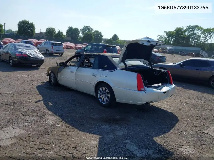 2009 Cadillac Dts 1Sa VIN: 1G6KD57Y89U133765 Lot: 42594434