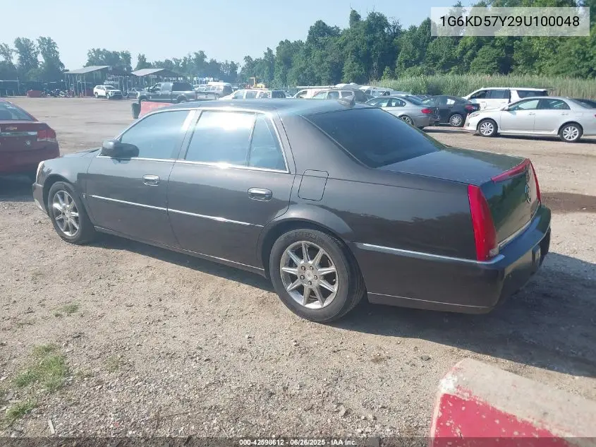 2009 Cadillac Dts 1Sd VIN: 1G6KD57Y29U100048 Lot: 42598612