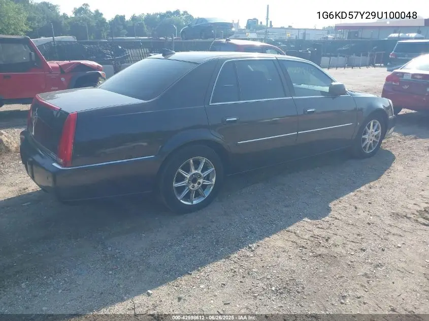 2009 Cadillac Dts 1Sd VIN: 1G6KD57Y29U100048 Lot: 42598612