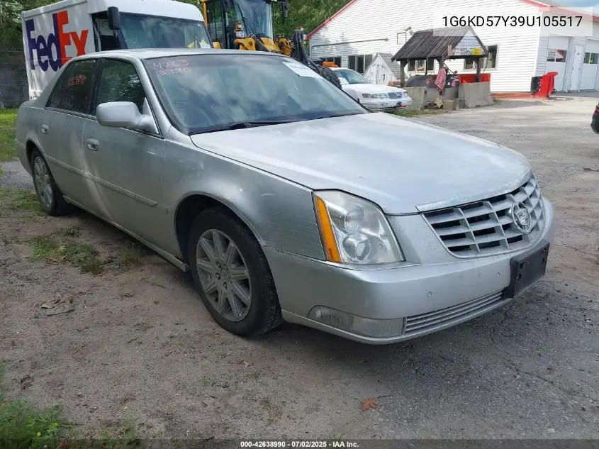 2009 Cadillac Dts 1Sc VIN: 1G6KD57Y39U105517 Lot: 42638990