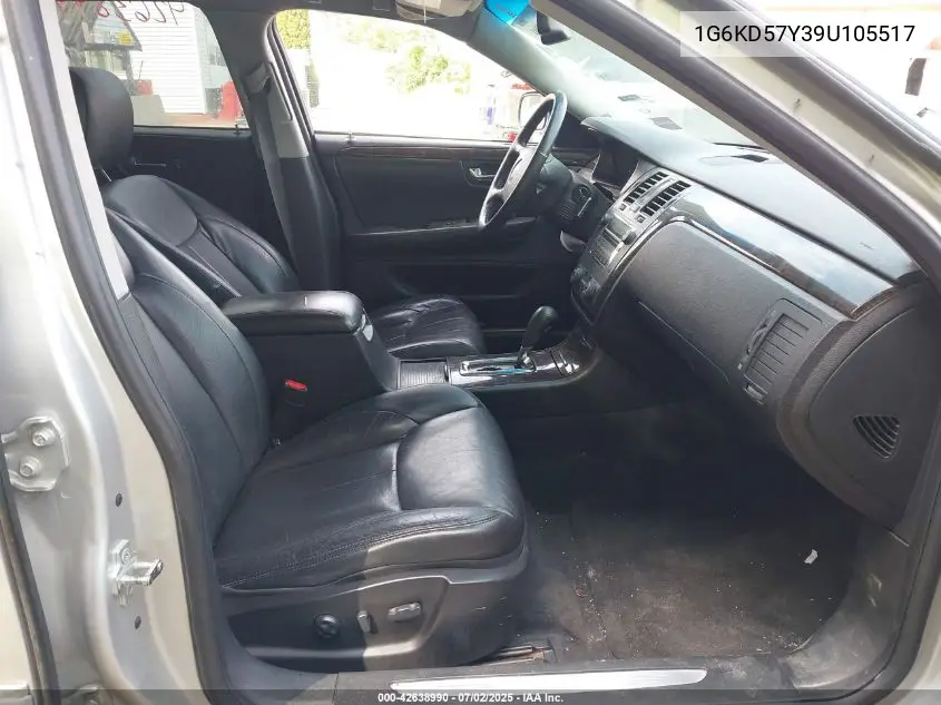 2009 Cadillac Dts 1Sc VIN: 1G6KD57Y39U105517 Lot: 42638990