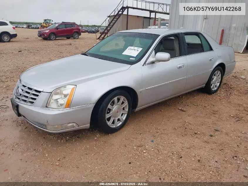 2009 Cadillac Dts 1Sa VIN: 1G6KD57Y69U142268 Lot: 42649676