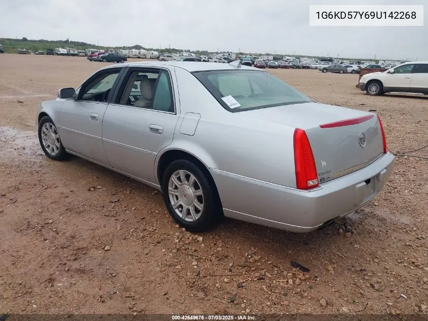 2009 Cadillac Dts 1Sa VIN: 1G6KD57Y69U142268 Lot: 42649676