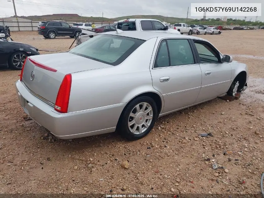 2009 Cadillac Dts 1Sa VIN: 1G6KD57Y69U142268 Lot: 42649676