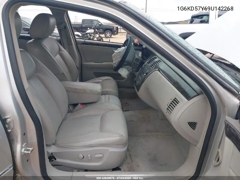 2009 Cadillac Dts 1Sa VIN: 1G6KD57Y69U142268 Lot: 42649676
