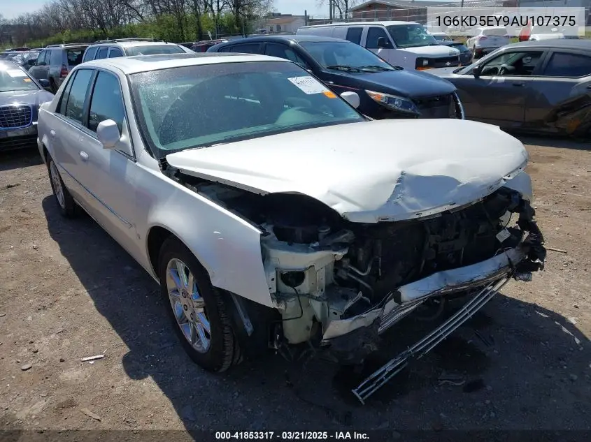 2010 Cadillac Dts Luxury Collection VIN: 1G6KD5EY9AU107375 Lot: 41853317
