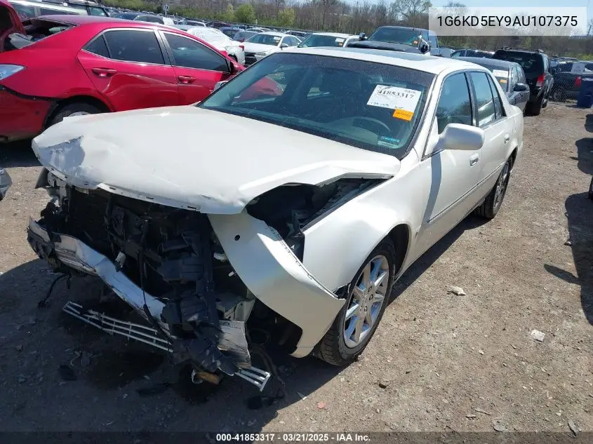 2010 Cadillac Dts Luxury Collection VIN: 1G6KD5EY9AU107375 Lot: 41853317