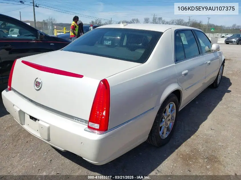2010 Cadillac Dts Luxury Collection VIN: 1G6KD5EY9AU107375 Lot: 41853317