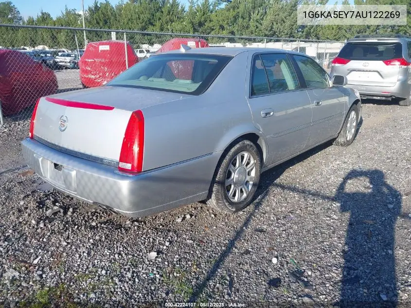 2010 Cadillac Dts Standard VIN: 1G6KA5EY7AU122269 Lot: 42224107