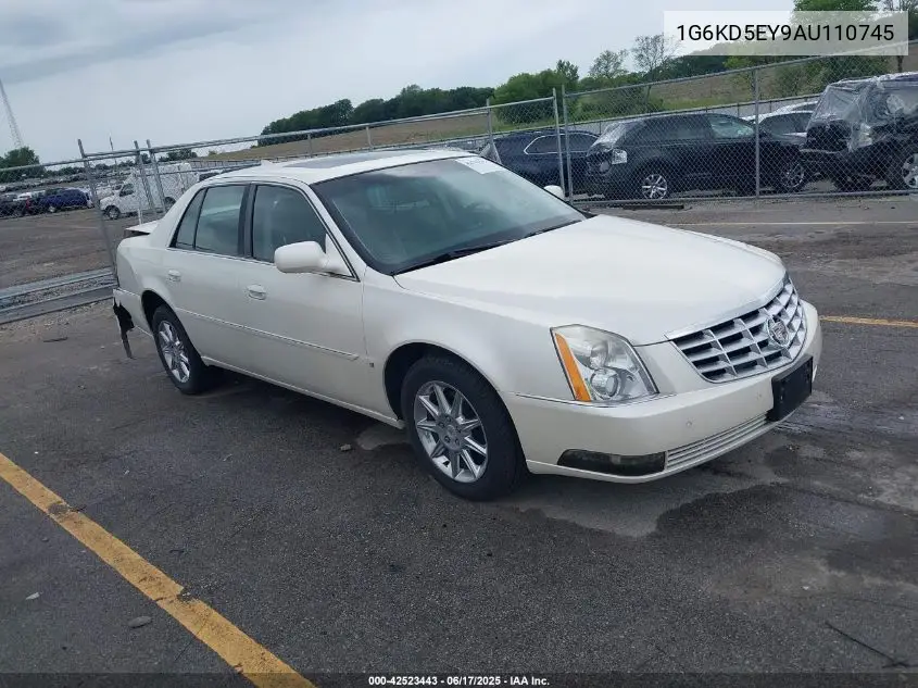 2010 Cadillac Dts Luxury Collection VIN: 1G6KD5EY9AU110745 Lot: 42523443