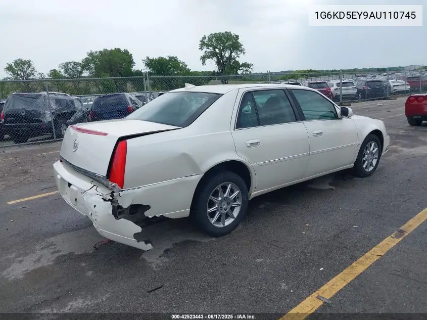 2010 Cadillac Dts Luxury Collection VIN: 1G6KD5EY9AU110745 Lot: 42523443