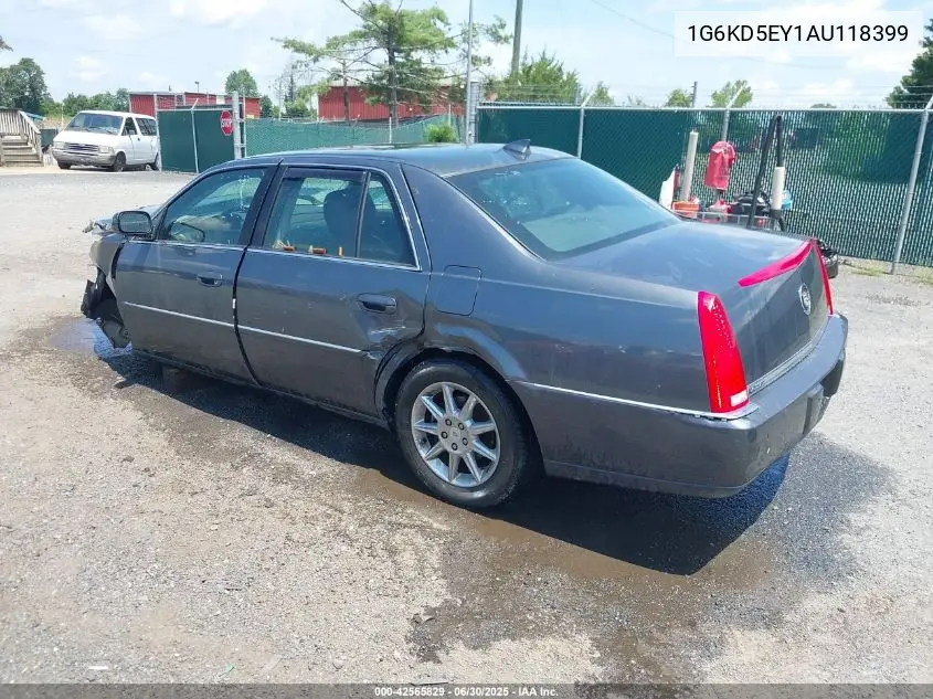 2010 Cadillac Dts Luxury Collection VIN: 1G6KD5EY1AU118399 Lot: 42565829