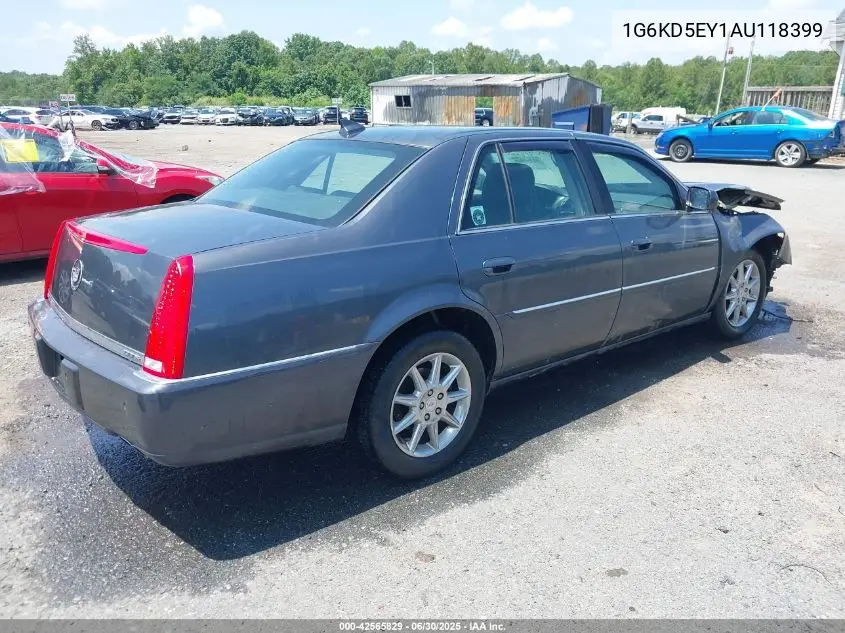 2010 Cadillac Dts Luxury Collection VIN: 1G6KD5EY1AU118399 Lot: 42565829
