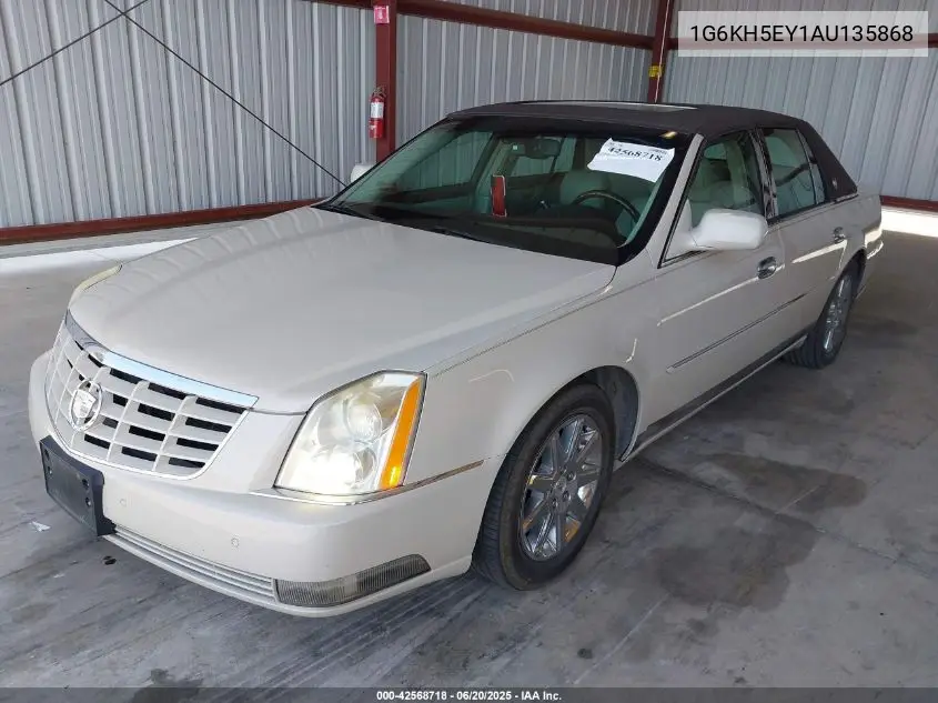 2010 Cadillac Dts Premium Collection VIN: 1G6KH5EY1AU135868 Lot: 42568718