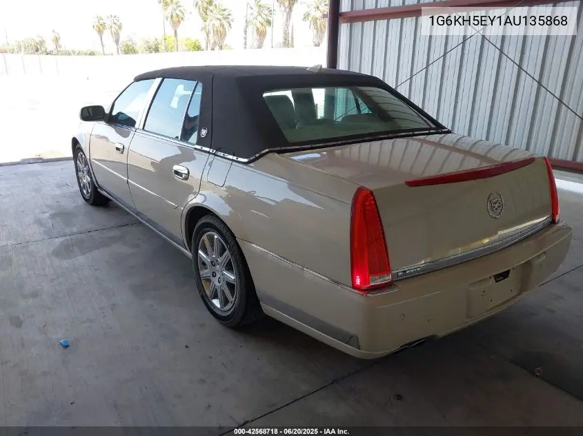 2010 Cadillac Dts Premium Collection VIN: 1G6KH5EY1AU135868 Lot: 42568718