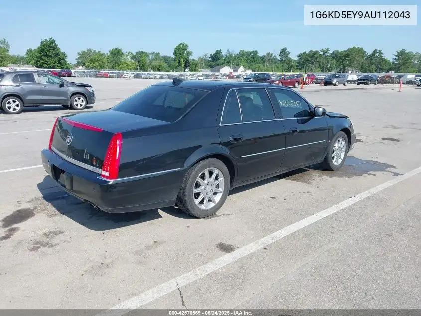 2010 Cadillac Dts Luxury Collection VIN: 1G6KD5EY9AU112043 Lot: 42570569