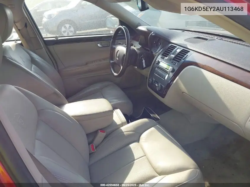 2010 Cadillac Dts Luxury Collection VIN: 1G6KD5EY2AU113468 Lot: 42594658