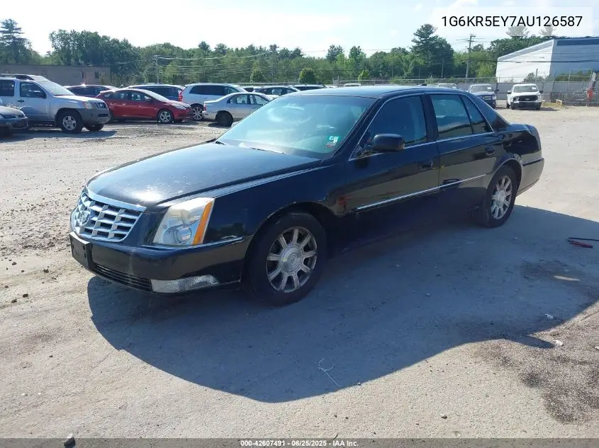 2010 Cadillac Dts Livery VIN: 1G6KR5EY7AU126587 Lot: 42607491