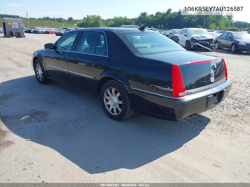 2010 Cadillac Dts Livery VIN: 1G6KR5EY7AU126587 Lot: 42607491