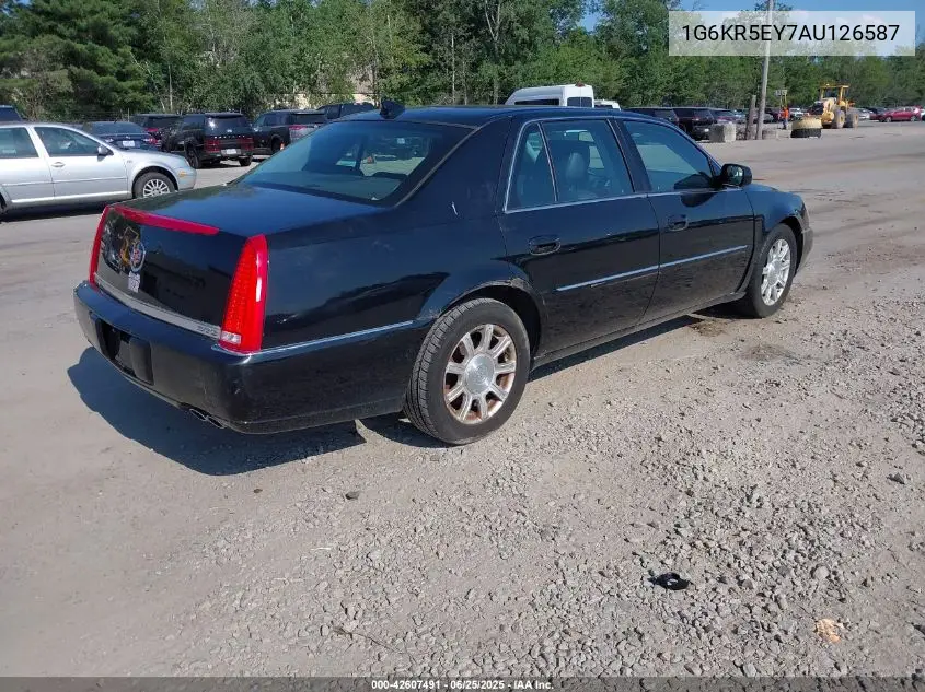 2010 Cadillac Dts Livery VIN: 1G6KR5EY7AU126587 Lot: 42607491