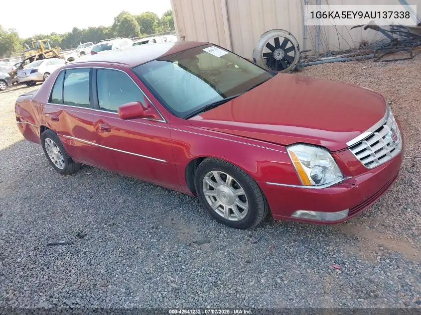 2010 Cadillac Dts Standard VIN: 1G6KA5EY9AU137338 Lot: 42641232