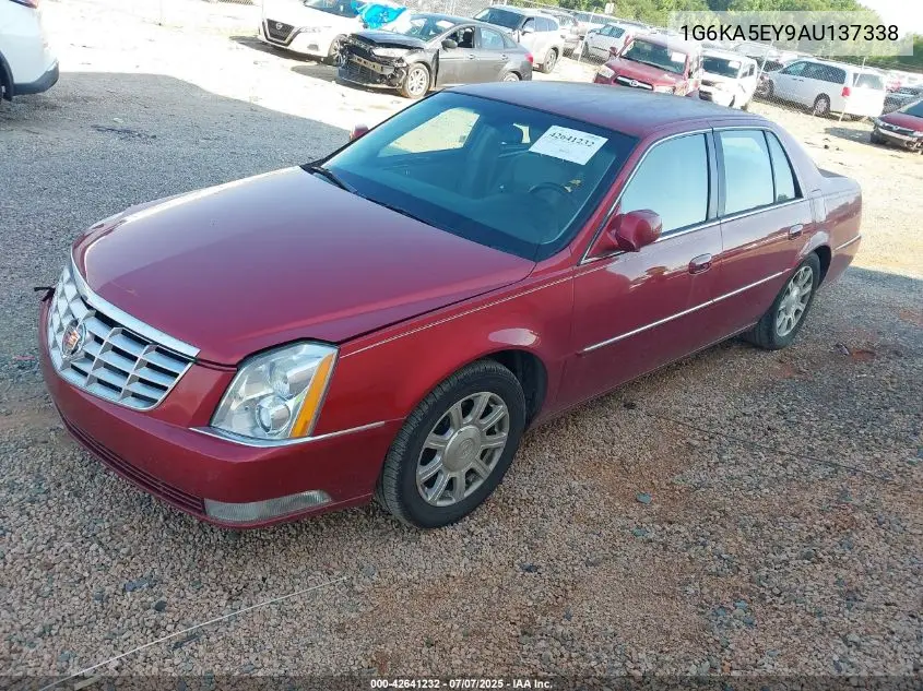2010 Cadillac Dts Standard VIN: 1G6KA5EY9AU137338 Lot: 42641232
