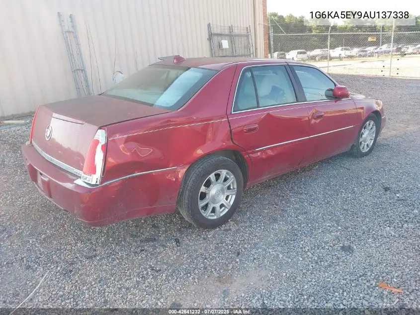 2010 Cadillac Dts Standard VIN: 1G6KA5EY9AU137338 Lot: 42641232