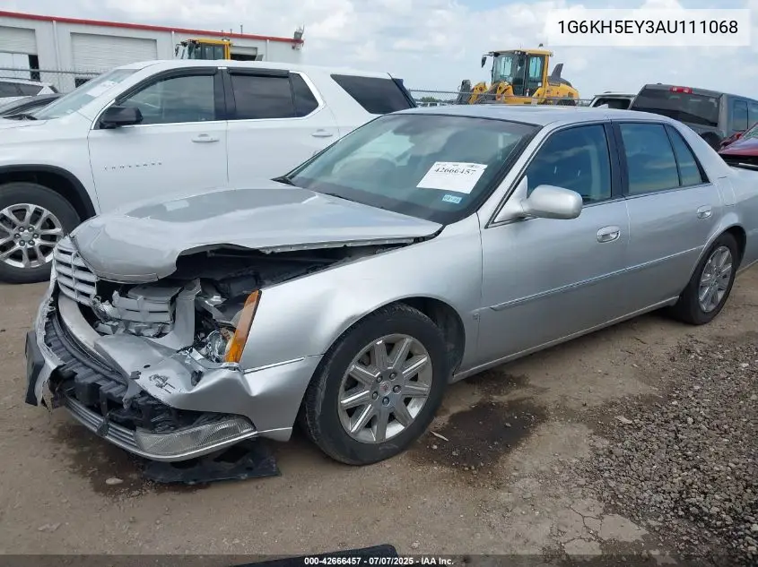 2010 Cadillac Dts Premium Collection VIN: 1G6KH5EY3AU111068 Lot: 42666457