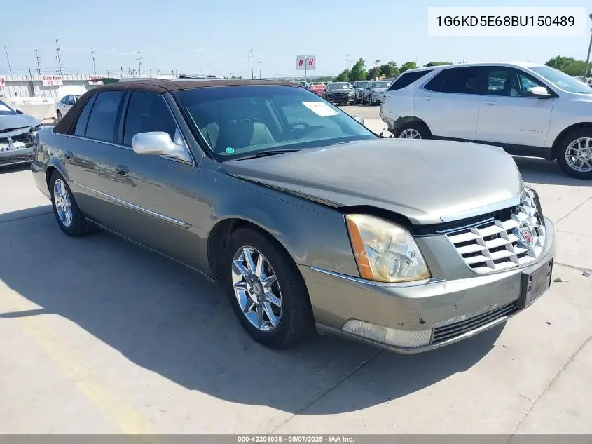 2011 Cadillac Dts Luxury Collection VIN: 1G6KD5E68BU150489 Lot: 42201038
