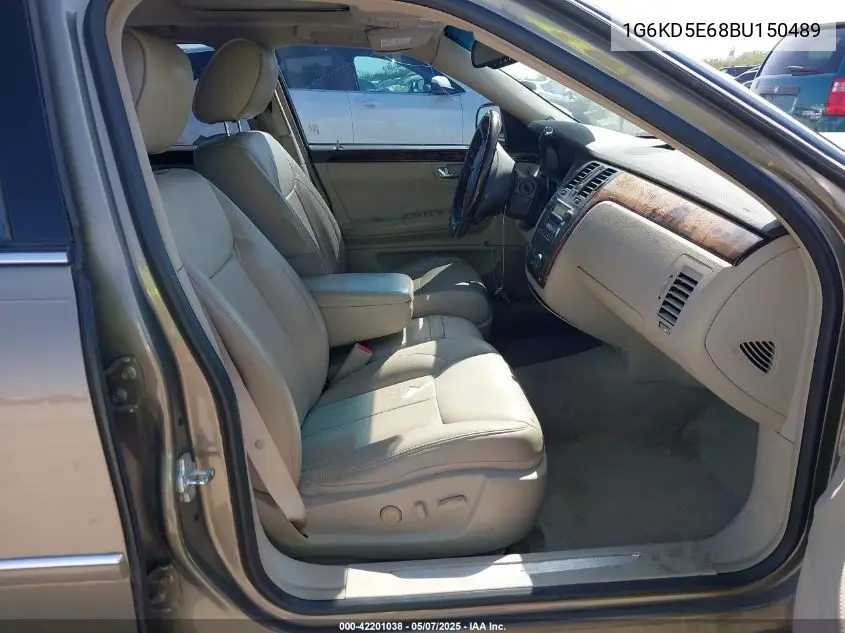 2011 Cadillac Dts Luxury Collection VIN: 1G6KD5E68BU150489 Lot: 42201038