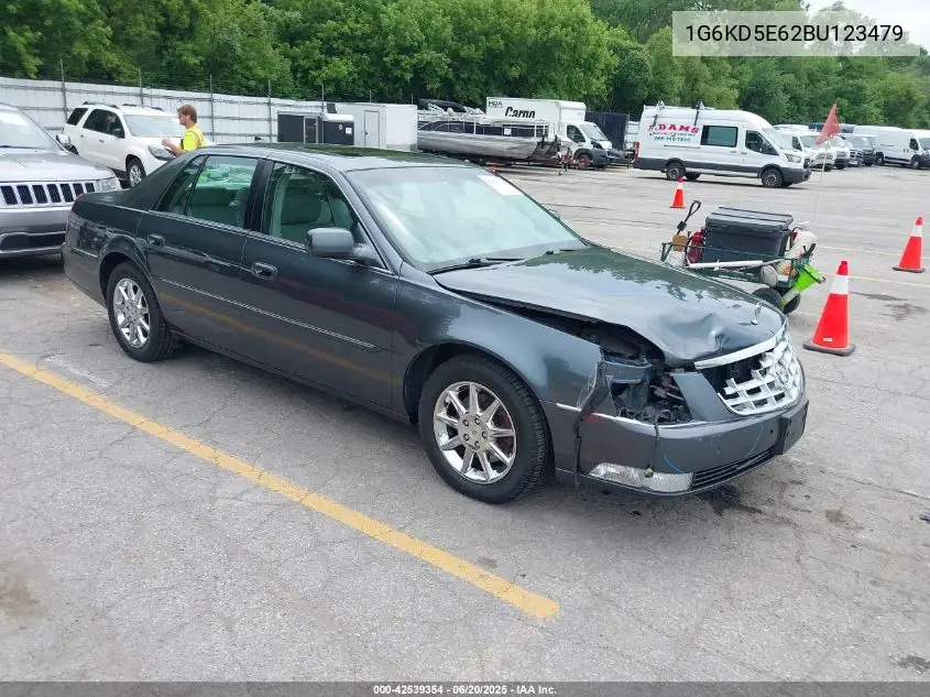 2011 Cadillac Dts Luxury Collection VIN: 1G6KD5E62BU123479 Lot: 42539354