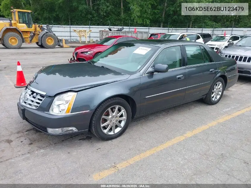 2011 Cadillac Dts Luxury Collection VIN: 1G6KD5E62BU123479 Lot: 42539354