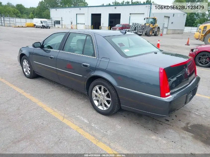 2011 Cadillac Dts Luxury Collection VIN: 1G6KD5E62BU123479 Lot: 42539354