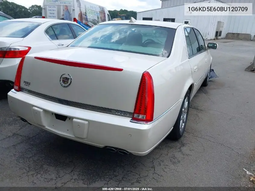 2011 Cadillac Dts Luxury Collection VIN: 1G6KD5E60BU120709 Lot: 42612908