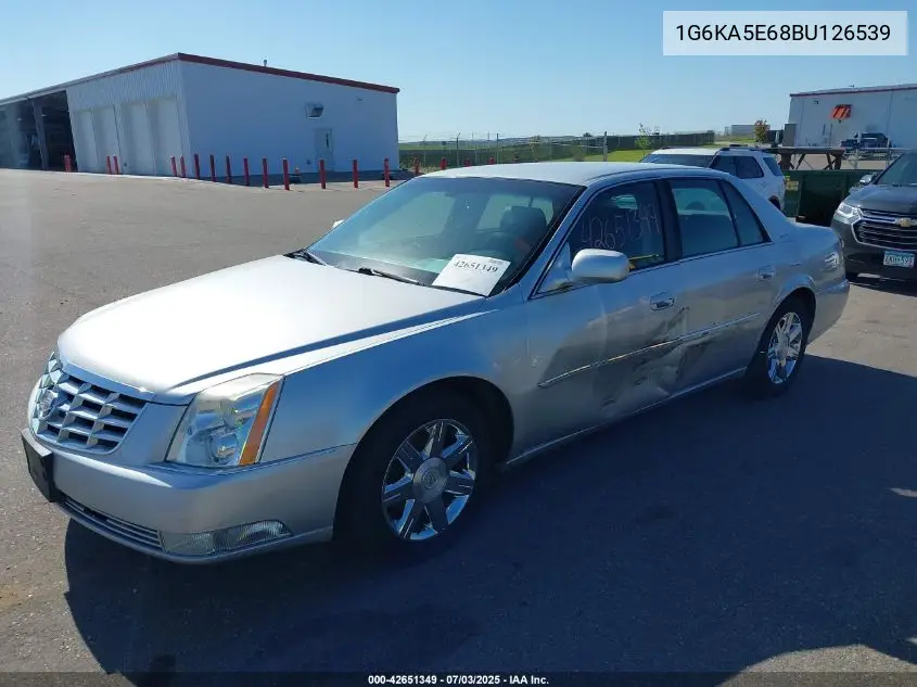 2011 Cadillac Dts Standard VIN: 1G6KA5E68BU126539 Lot: 42651349