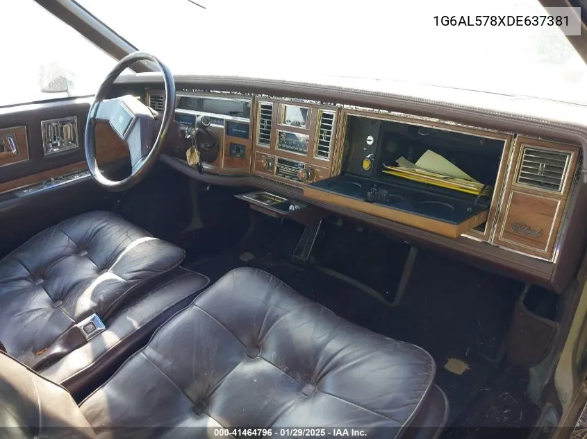 1983 Cadillac Eldorado VIN: 1G6AL578XDE637381 Lot: 41464796