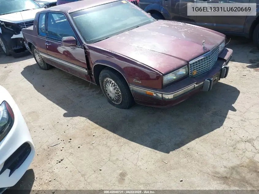 1990 Cadillac Eldorado VIN: 1G6EL1331LU620669 Lot: 42040721