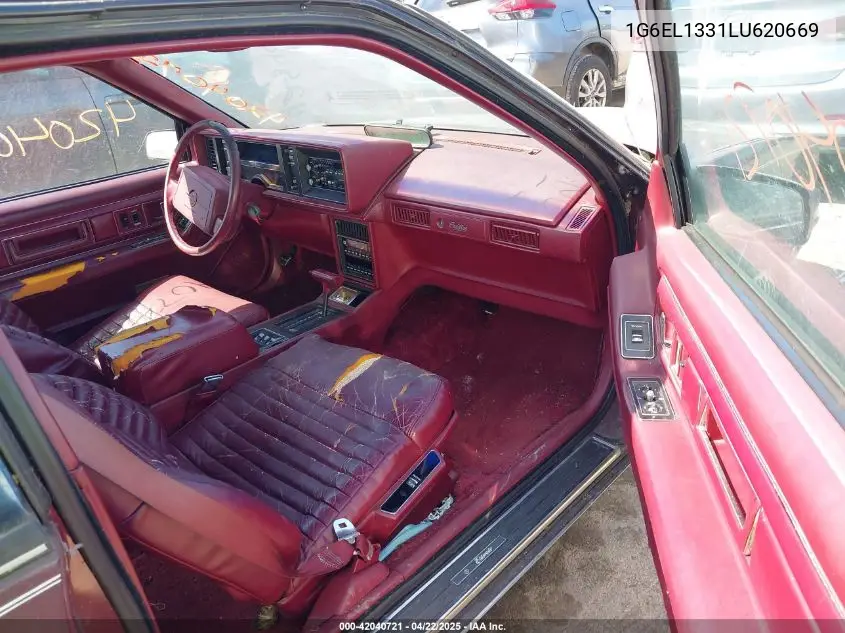 1990 Cadillac Eldorado VIN: 1G6EL1331LU620669 Lot: 42040721