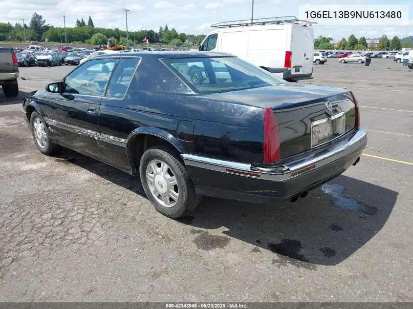 1992 Cadillac Eldorado VIN: 1G6EL13B9NU613480 Lot: 42343946