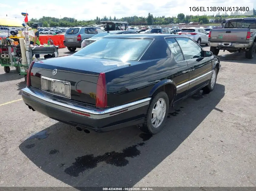 1992 Cadillac Eldorado VIN: 1G6EL13B9NU613480 Lot: 42343946