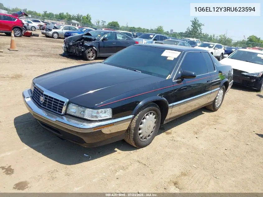 1994 Cadillac Eldorado VIN: 1G6EL12Y3RU623594 Lot: 42816895