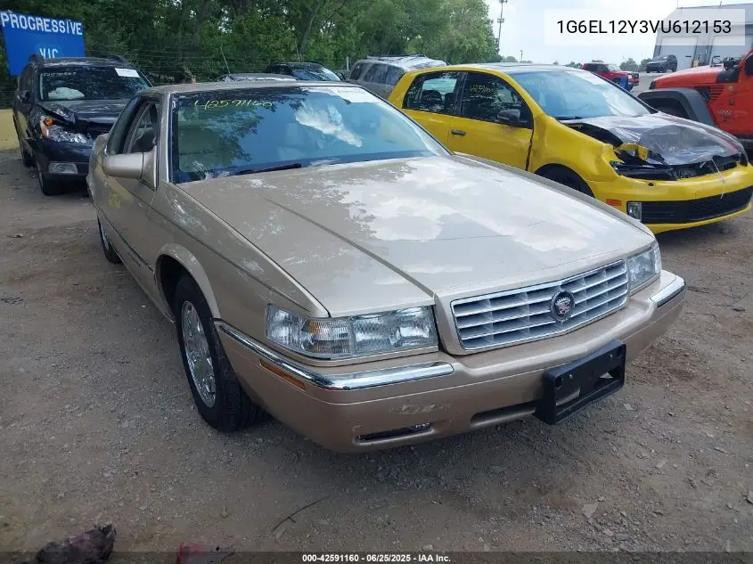 1997 Cadillac Eldorado Standard VIN: 1G6EL12Y3VU612153 Lot: 42591160