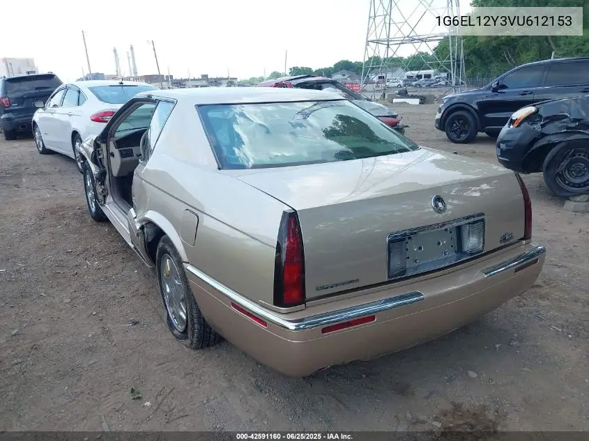 1997 Cadillac Eldorado Standard VIN: 1G6EL12Y3VU612153 Lot: 42591160